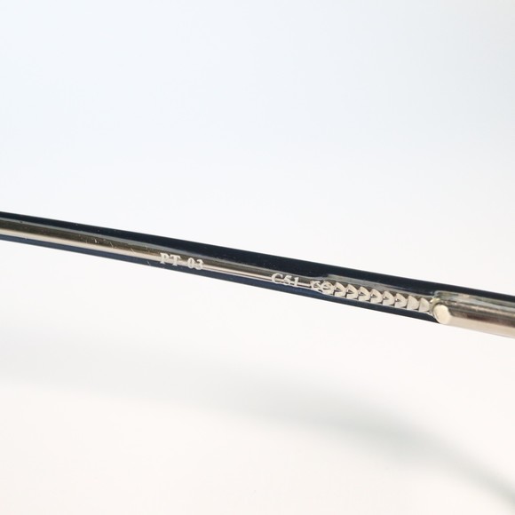 Versato occhiali PT 03 C51 49-17 140 eyeglasses frames round black glasses N6 - Picture 7 of 10